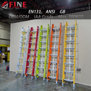 4M 5M 6M 7M 8M 9m <span class=keywords><strong>10m</strong></span> 11m điện cách điện sợi thủy tinh mở rộng thang - Product Image 1