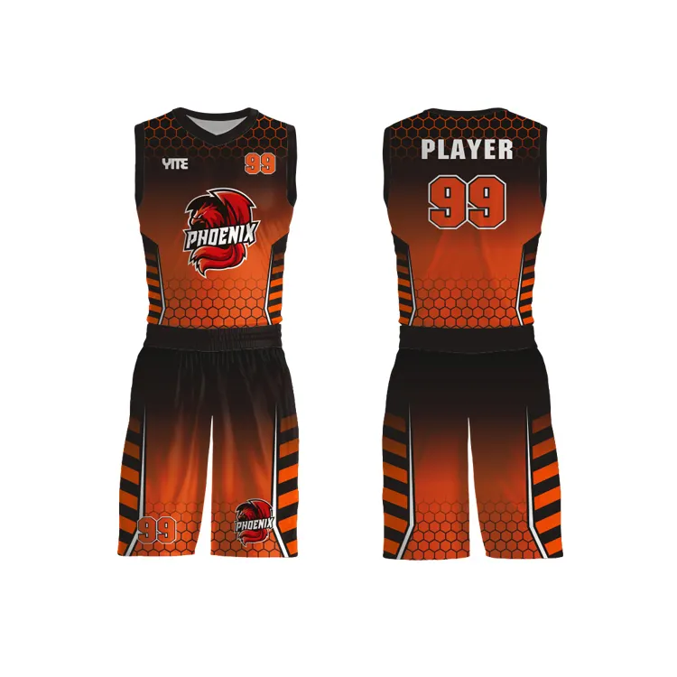 Encuentre el mejor fabricante de uniformes de basquetbol negro y naranja y  uniformes de basquetbol negro y naranja para el mercado de hablantes de  spanish en 