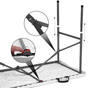 <span class=keywords><strong>Tavolo</strong></span> da <span class=keywords><strong>Campeggio</strong></span> Pieghevole Tipo <span class=keywords><strong>Valigetta</strong></span>, in Plastica Resistente, 6 Piedi, Portatile e Richiudibile per Picnic - Product Image 6