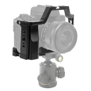 Cage stabilisatrice vidéo pour appareil photo CNC pour <span class=keywords><strong>Canon</strong></span> EOS <span class=keywords><strong>M50</strong></span>/M5/<span class=keywords><strong>M50</strong></span> Mark II, étui de protection avec support de sabot froid, accessoires plein format - Product Image 1
