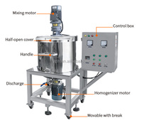 Machines de Production pour la Fabrication de Shampoing, Gel Douche, Savon Liquide, Désinfectant pour les Mains, Détergent – Cuve Homogénéisatrice et Mélangeur