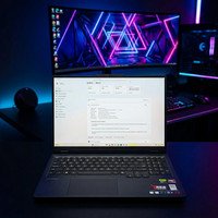 Ordinateur portable de jeu Legion R7000P AMD R9-8945HX 32G 1T avec RTX5060 Win11 Couleur noire Taille de l'écran 16 pouces