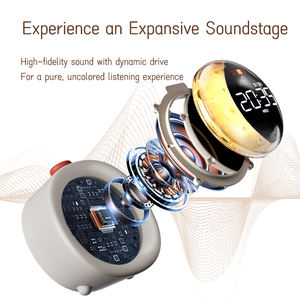 KUANGXIANG Nouveaux gadgets 2025 – <span class=keywords><strong>Compte</strong></span> à <span class=keywords><strong>rebours</strong></span> en gros avec haut-parleur Bluetooth et batterie intégrée, et lampe d'ambiance - Product Image 4