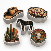 Autocollants de citation de cowboy western américain, imperméables, résistants aux UV, autocollants adhésifs avec slogan sur le thème de la vie campagnarde pour camion de fermier