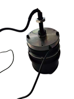 Moteur de moyeu 48V 1000W pour chariot à main portable, frein électromagnétique, robot agricole, chariot à roues motorisé sans balais