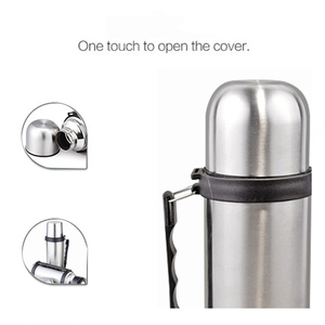 Wholesale1l Double Walled Stainless Steel Insulated Thermos Flask Vacuum Bottle Large Capacity Car Portable Sport <strong>Travel</strong> <strong>Pot</strong> - Product Image 5