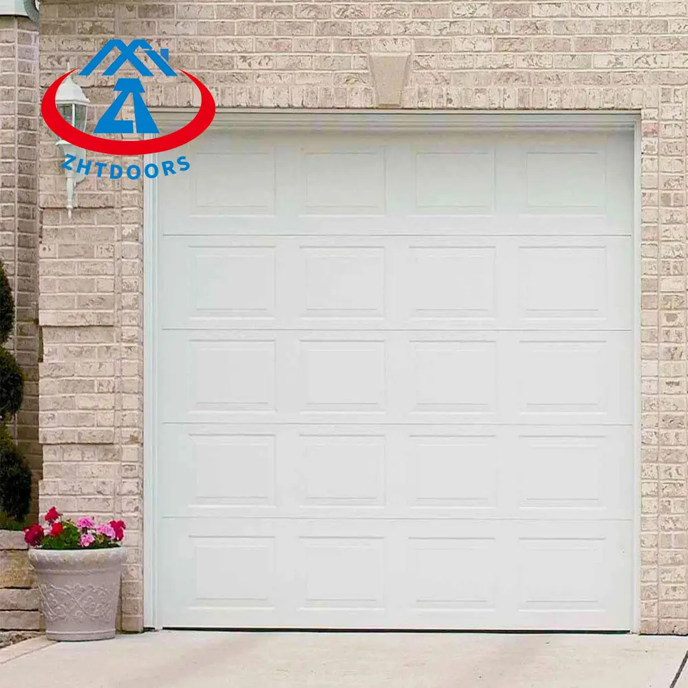 Индивидуальные безопасные и практичные домашние выдвижные из полиуретанового материала, электрические гаражные двери