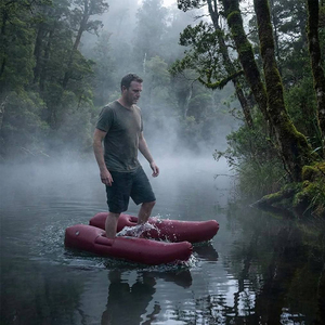 Wholesale commercial grade giant floating walk on water boots <b>inflatable</b> water walking shoe - Product Image 1