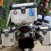 Supports de coffre latéral et arrière en alliage métallique de haute qualité pour moto CRF1100L ADV avec accessoires supérieurs et plaque pour le rangement des bagages