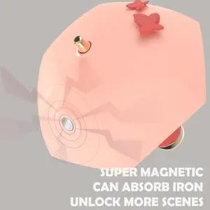 Mini Lámpara Nocturna Magnética con Atenuación Inteligente, Protección Ocular, Lámpara de Lectura, 3 Modos de Iluminación, Decoración para el Hogar, Dormitorio y Escritorio - Product Image 2