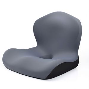 Coussin de siège en mousse à mémoire de forme pour chaise de bureau et siège de voiture, conception monobloc pour étudiants et personnes paresseuses - Product Image 1
