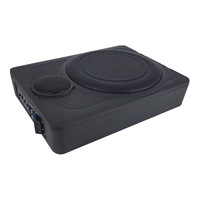 Subwoofer de Audio para Auto de Aleación de Aluminio, Ultrafino, con Tweeter, Altavoz Doble, 12V, 20Hz-20KHz, Alta Potencia