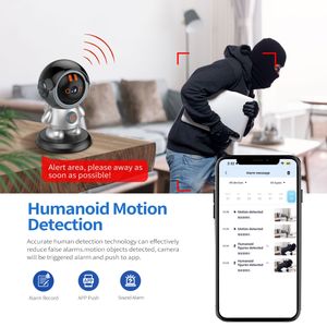 Nueva Llegada <span class=keywords><strong>ESCAM</strong></span> PT302 Robot Cámara Inteligente WiFi de 3MP con Llamada Bidireccional, Cámara de Vigilancia de Seguridad para el Hogar, Monitor de Bebés P2P, Videocámaras - Product Image 6