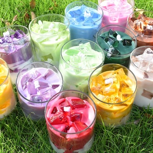 Candele da Aromaterapia di Lusso Fatte a Mano al Profumo di Caffè Americano e Matcha per Rilassamento Domestico e Idee Regalo - Product Image 3