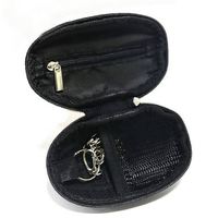 Étui de clé de voiture portable et étanche, anti-rayures, anti-chute, en forme de grenade, sac à fermeture éclair EVA, porte-clés pour hommes et femmes