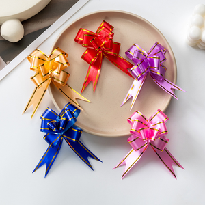 ริบบิ้นผูกของขวัญคุณภาพสูง 10 ชิ้น/ถุง หลากสี สำหรับงานปาร์ตี้และเทศกาล ริบบิ้นผูก<span class=keywords><strong>เค้ก</strong></span> ริบบิ้นดึงมือ สำหรับอุปกรณ์จัดงานปาร์ตี้ - Product Image 2