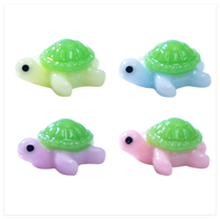 Miniature 3D Kawaii résine poupée plage mer océan sable Animal bricolage Mini tortue Mini figurines pour sac aveugle Surprise chance bébé jouets