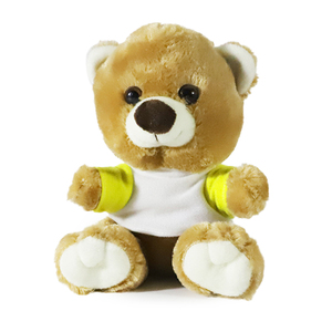 T-shirt con cuscino a cuore per regali compleanno di San Valentino stampabile con orsacchiotto di orsacchiotto colorato personalizzato per sublimazione in bianco - Product Image 4