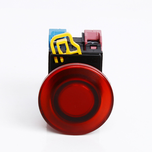 Interrupteur à bouton-poussoir en plastique 22MM, 10A 1NO1NC, à enclenchement momentané, pour démarrage et arrêt, rouge et vert - Product Image 5
