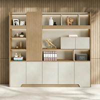 Unidad de Almacenamiento Modular para Oficina con Iluminación LED de Gran Capacidad, Duradera, Fácil de Montar, Multifuncional, Archivadores con Cajones Ignífugos