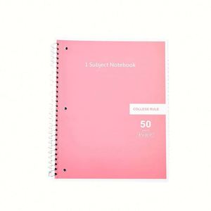 สมุดโน้ตสีสันสดใสขนาด A4 A5 ปก PP แบบสันห่วง สำหรับนักเรียนและสำนักงาน ขายดีปี 2025 - Product Image 5