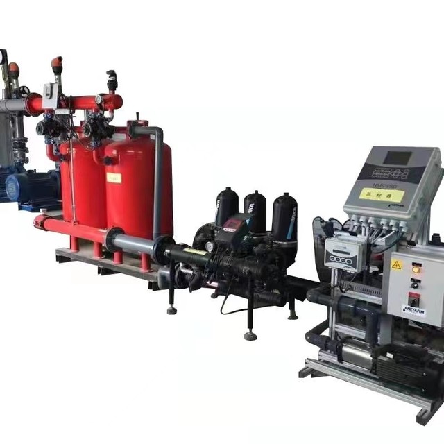 New and Used Integrated Water and Fertilizer Equipment for Agricultural Farm Iot Irrigation System Durable Metal Material
