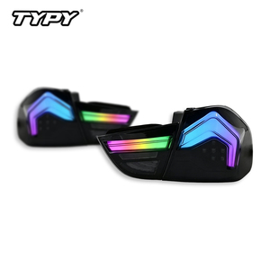 Feux arrière modifiés TYPY pour BMW Série 3 E90 2009-2012 avec feux de jour RGB et clignotants séquentiels à LED - Product Image 2