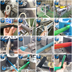Extrudeuse <span class=keywords><strong>de</strong></span> tuyaux <span class=keywords><strong>de</strong></span> drainage ondulés à haute <span class=keywords><strong>vitesse</strong></span>, monovis avec moteur AC 30:1 L/<span class=keywords><strong>D</strong></span> pour la fabrication <span class=keywords><strong>de</strong></span> tuyaux <span class=keywords><strong>de</strong></span> drainage en PP, PVC, UPVC - Product Image 4