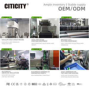 CITICITY C123A Batteries rechargeables USB 16340 LiNiMnCoO2, lot de 4, 2590mWh, 3V, 1200+ cycles de vie, pour jouets et véhicules électriques - Product Image 5