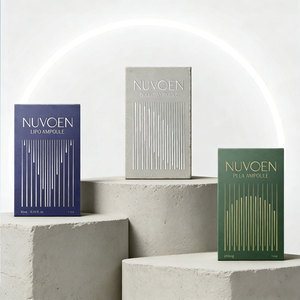 Solución para el Cuidado de la Piel Sensible, Ampolla Nuvoen Boost PDRN MGF, Cosmético Coreano, Restauración de la Piel con Efecto Lifting y Elasticidad - Product Image 4