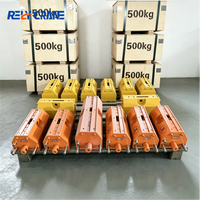 Harga Terjangkau Pengangkat Magnetik Permanen Manual 600KG, Pengangkat Magnetik Ringan Bertenaga untuk Pabrik Baja