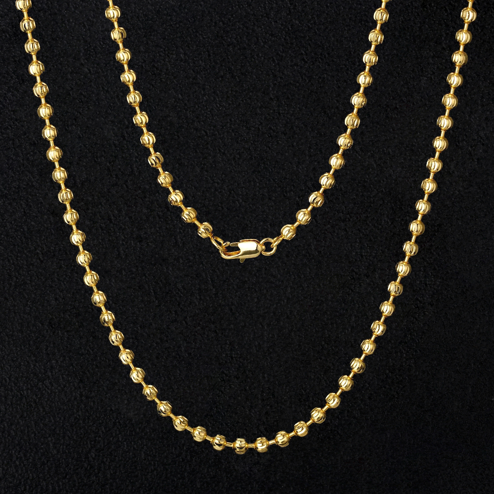 3mm Gold Ball Chain