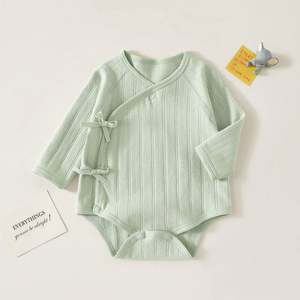 Ropa de Bebé Recién Nacido 100% Algodón, Manga Larga, Primavera, Bonitos Monos de Dibujos Animados, Suaves, para Bebés Niñas, Monos Completos Tejidos, Unisex - Product Image 3