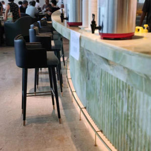 GOLDTOP OEM/ODM اونيكس Onice الطابق البلاط ألواح للحائط losas الحجر الطبيعي الأخضر اللون ألواح عقيق طاولة قهوة رخام قمم - Product Image 6