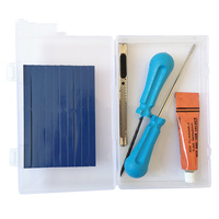 Kit de Réparation de Pneus pour Voiture, Vélo et Moto – Outils de Réparation de Pneus 6 Pièces