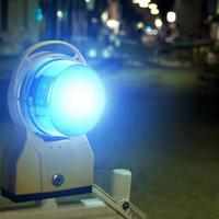 Superbleds 12V 24V Feu de signalisation haute qualité à LED clignotant, rouge, blanc, ambre, bleu, vert, nouveau, étanche IP67