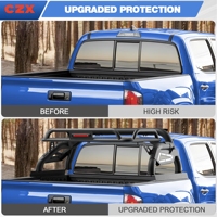 Panier de chargement réglable robuste pour barre de protection de camion, capacité de charge 150-300 kg, revêtement électrophoretique en poudre, compatible avec les rouleaux
