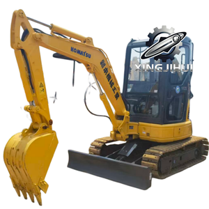 Excavatrice Komatsu 30-3 d'occasion, marque japonaise d'origine, 3 tonnes, petite excavatrice sur chenilles en caoutchouc, mini-excavatrices. - Product Image 1