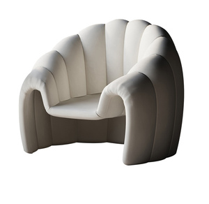 Hot <strong>Sale</strong> Modern Luxury Metal Fabric Peacock <strong>Rocking</strong> <strong>Chair</strong> with Footrest for Bedroom Living Room Home &amp; Hotel Furniture - Product Image 3
