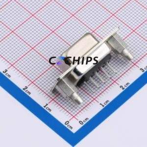 X0209FT17B7 D-Sub/VGA Connector Through hole Component (THT) Connector Standard D-Sub Female 9P Through Hole - Product Image 2