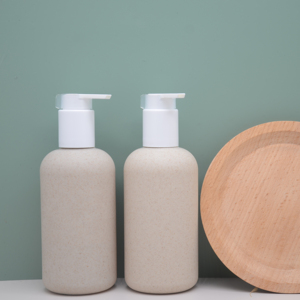 Botella Biodegradable de champú para loción, envase de embalaje de paja vacía cosmética, embalaje ecológico de plástico de trigo para el cuidado de la piel - Product Image 1