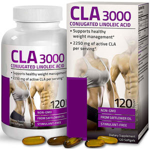 Gélules CLA à haute puissance, suppléments d'acide linoléique conjugué, brûleur de graisse, booster de métabolisme pour la perte de poids - Product Image 4