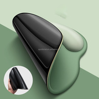 Repose-poignet ergonomique en mousse à mémoire de forme personnalisée, à récupération lente, avec base antidérapante en caoutchouc pour bureau, jeux et ordinateur