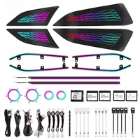 Kit d'éclairage LED d'ambiance dynamique 64 couleurs pour l'intérieur de voiture Lexus NX 250 350 350H 2022-2025 – Accessoires de mise à niveau