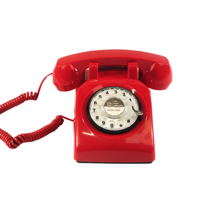Teléfono Antiguo Rojo Vintage, Libro de Visitas para Bodas y Grabadora de Voz Digital para Despedidas de Soltera y Reuniones Familiares - Product Image 4