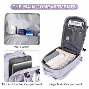 Fashionable Airline and Flight Approved Carry <b>Backpack</b> Waterproof Sports Luggage <b>for</b> Men and <b>Women</b> <b>Travelers</b> - Product Image 3