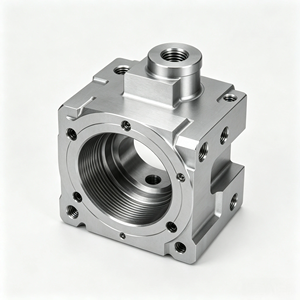 Boîtier mécanique en aluminium usiné CNC 5 axes, bloc de cavité en alliage usiné haute précision, pièces usinées sur mesure OEM - Product Image 4