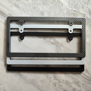 Marco de Matrícula de Aleación de Aluminio para Automóviles en Japón, Soporte de Matrícula Antirrobo, Marco de Protección - Product Image 6