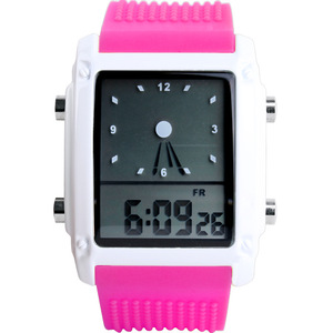 Multifunctional Fashion Electronic Watch Led Display Unisex Sport Watch With Digital Time And Date Black Strap - Product Image 2