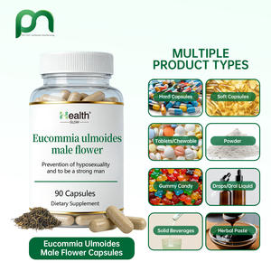 Cápsulas de Flor de Eucommia Ulmoides para Hombre, Suplemento Herbal, Apoyo Diario para el Bienestar, Sin GMO, Sin Gluten, Apto para Veganos, Energía - Product Image 4